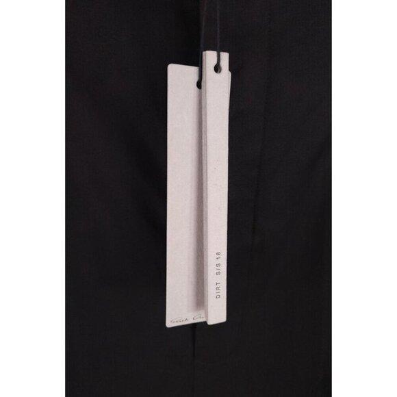 Rick Owens RUNWAY Dirt S/S 18 High Waisted Trousers 48 US 32 M Mens Black $1230 - Picture 10 of 12